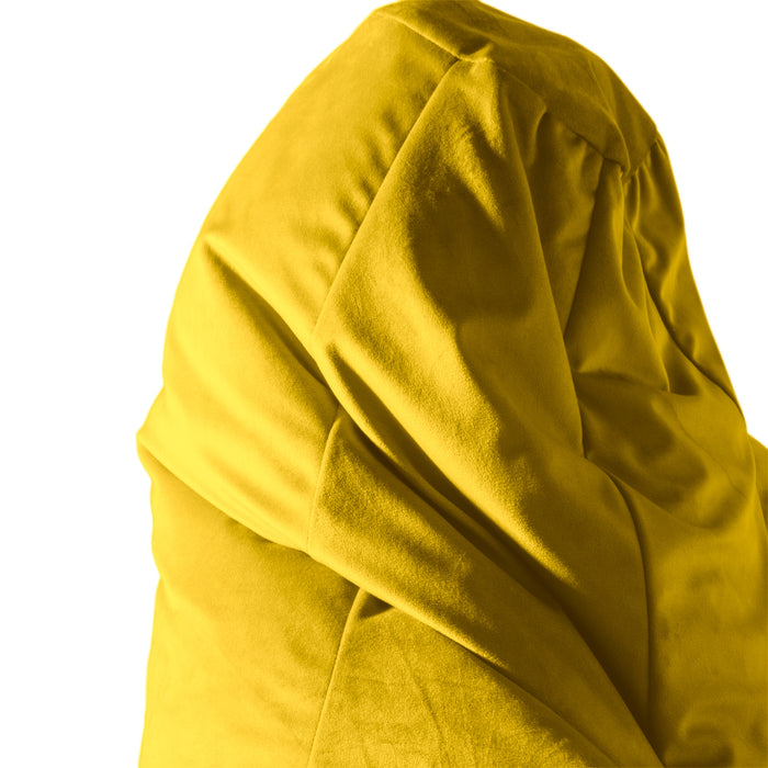 Pouf Poltrona Sacco Grande BAG L in velluto dim. 80 x 125 cm