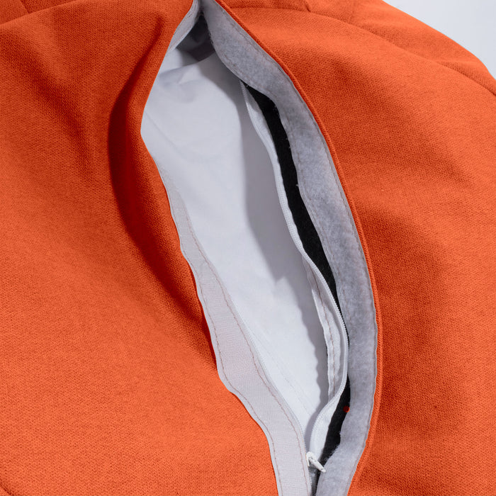 Pouf Poltrona Sacco media BAG L in tessuto antimacchia Dali dim. 80 x 125 cm