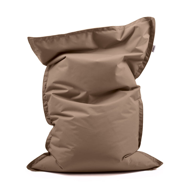Pouf Cuscino Thin medio sacca vuota in tessuto antistrappo impermeabile Jive per interno dim.135x90 cm