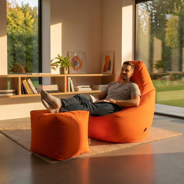 Pouf poggiapiedi: comfort e relax per ogni ambiente