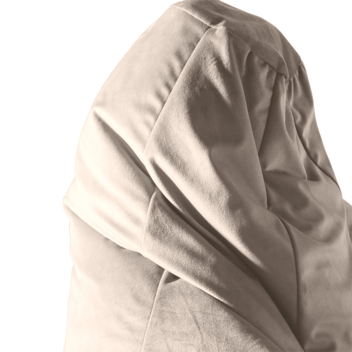 Pouf Poltrona Sacco media BAG M in velluto dim. 68 x 107 cm