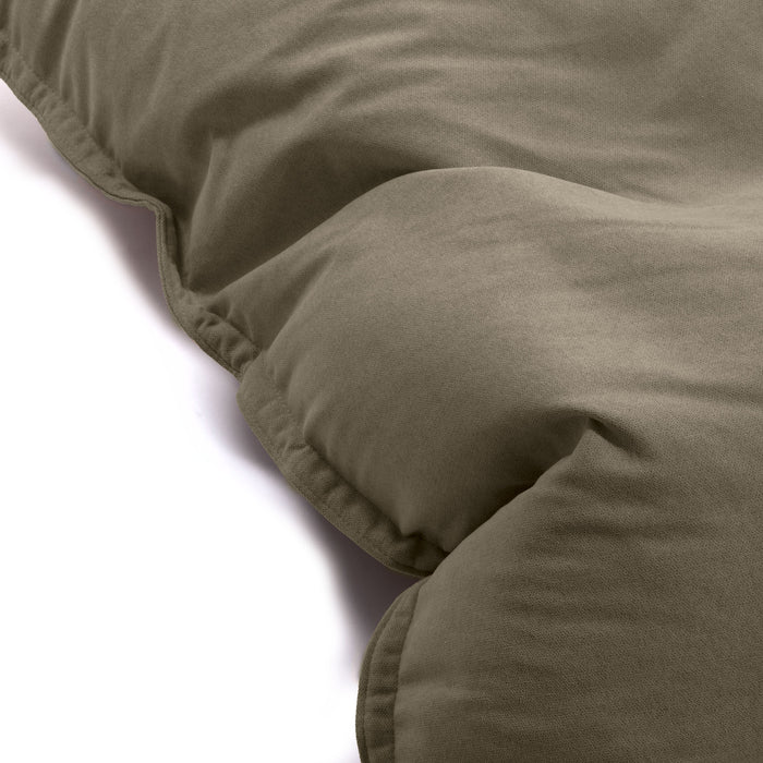 Pouf poltrona Cuscino Thin medio in tessuto antimacchia Dali per interno dim.90x135 cm