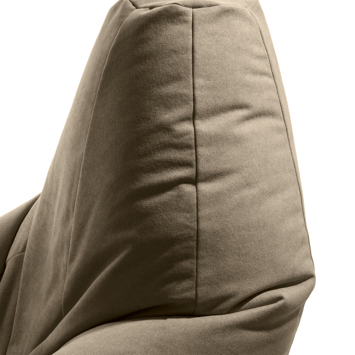 Pouf Poltrona Sacco media BAG M in tessuto antimacchia Dali dim. 68 x 107 cm