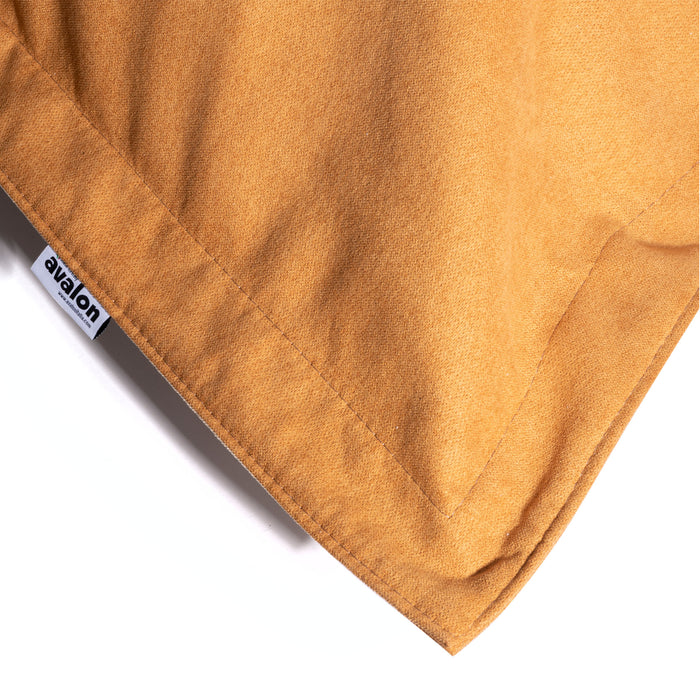 Pouf poltrona Cuscino Thin square in tessuto antimacchia Dali per interno dim.140x140 cm