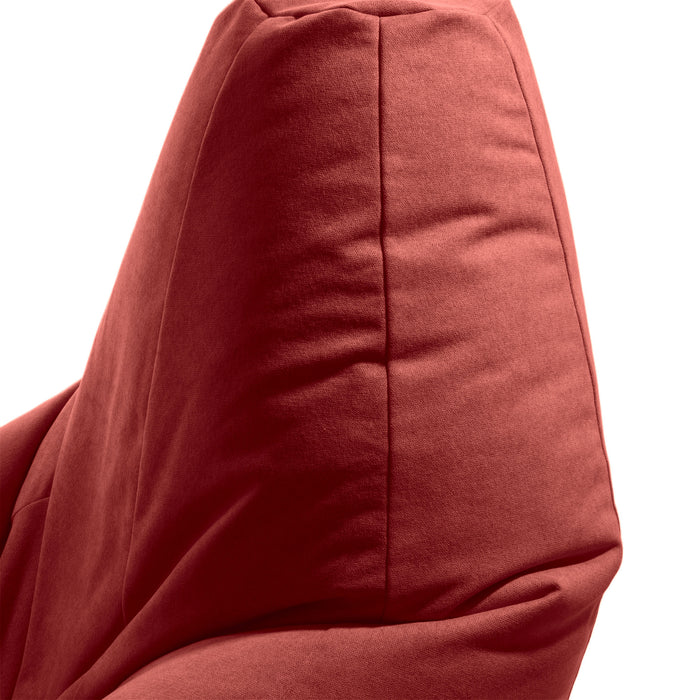 Pouf Poltrona Sacco media BAG M in tessuto antimacchia Dali dim. 68 x 107 cm