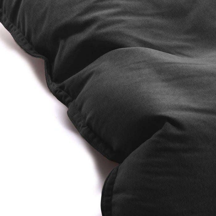 Pouf poltrona Cuscino Thin gigante in tessuto antimacchia Dali per interno dim.140x200 cm