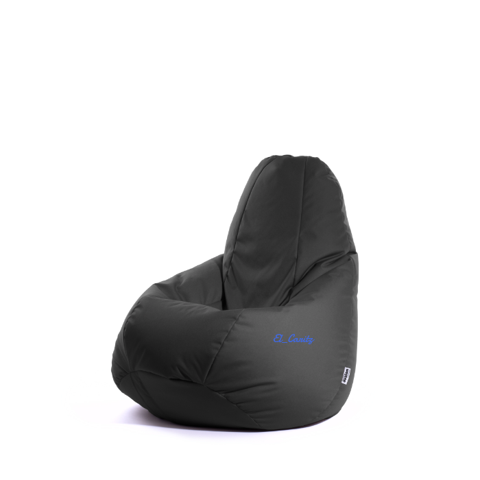 Pouf Poltrona Sacco media BAG M Jive in tessuto per interno dim. 68 x 107 cm