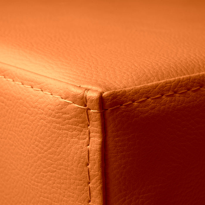 Discounted - CUBO 70 Pouf Coffee Table Trendy Mamba Leatherette - Table - Avalon