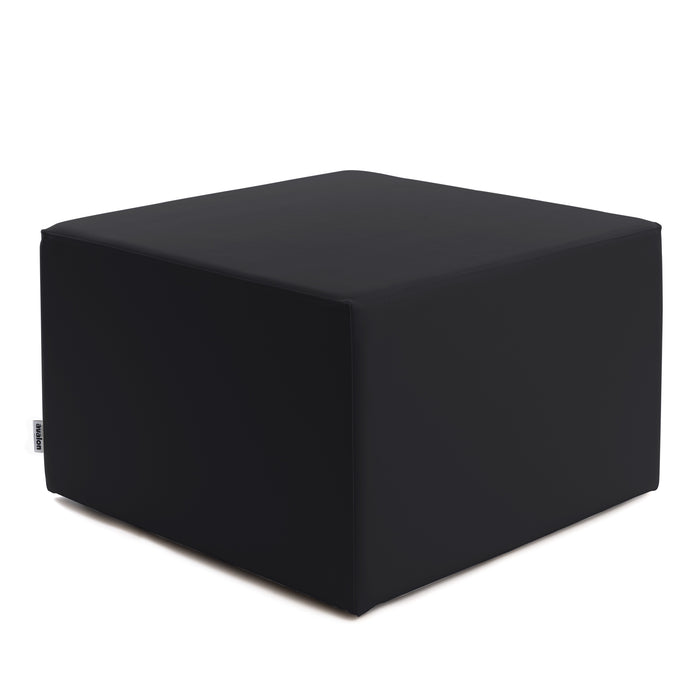 Avalon Rigid Cube Pouf Faux Leather Mamba TrendyClass 1-IM Fire Retardant for Indoor and Outdoor Use. Dimensions: Width 70 cm X Depth 70 cm X Height 43 cm