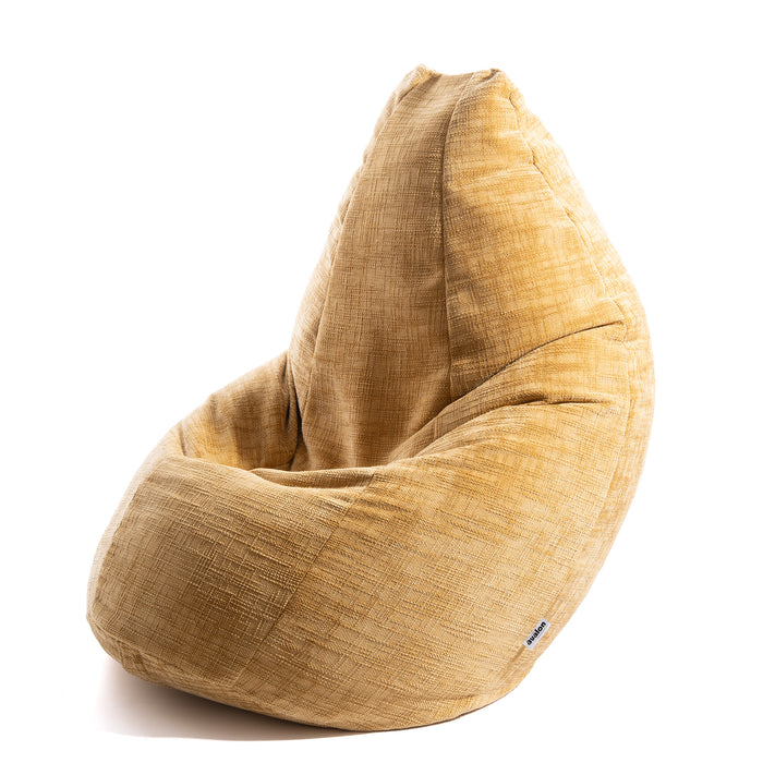 Pouf Poltrona Sacco Grande BAG L Avalon in tessuto Antimacchia Cannet per interno dim. 80 x 125 cm