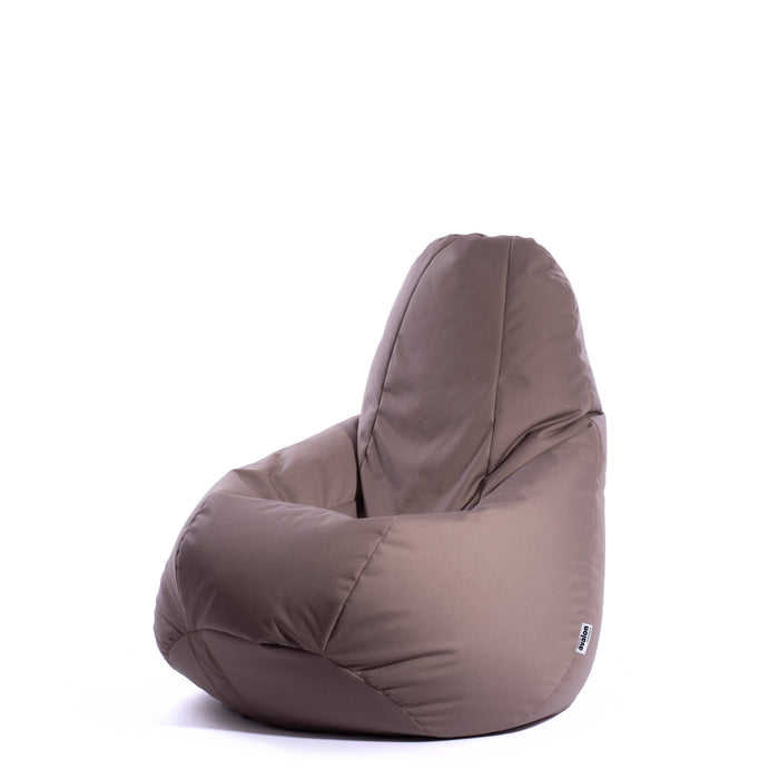 STRANDMON fodera per poltrona/poggiapiedi, Sjölyckan blu scuro/beige STRANDMON fodera per poltrona/poggiapiedi, Sjölyckan blu scuro/beige