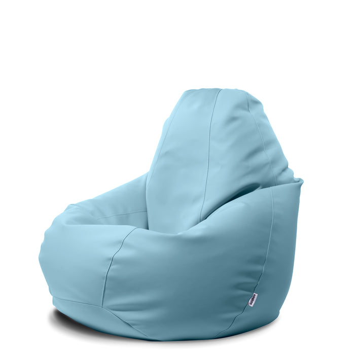 Outlet - Puf Sillón Gigante BAG XXL Piel Sintética Jazz dim. 95 x 135 cm Cabeza de moro color