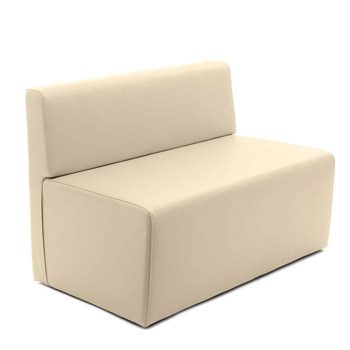 Panda 2-seater bar sofa in Mamba imitation leather