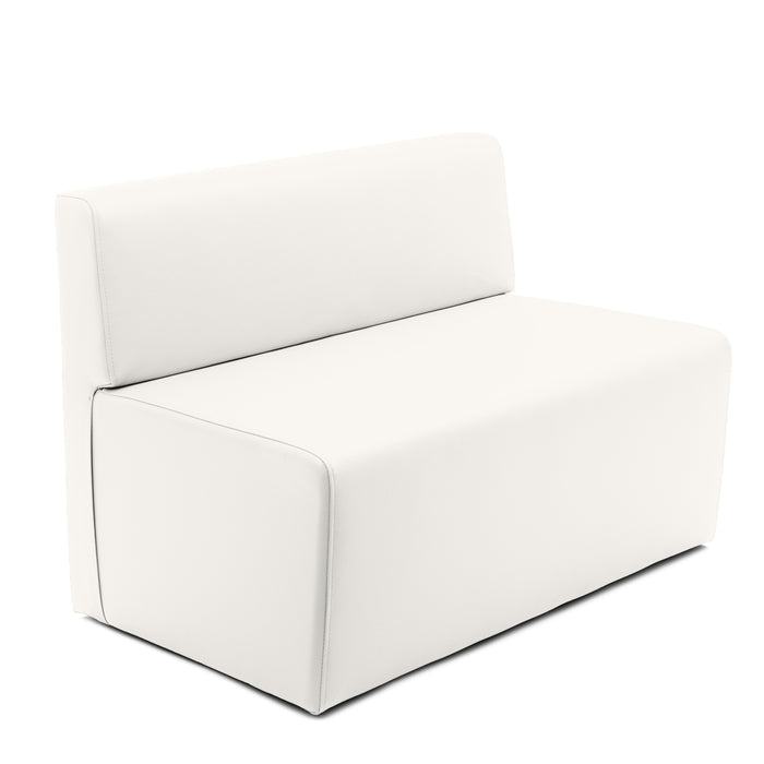 Panda 2-seater bar sofa in Mamba imitation leather