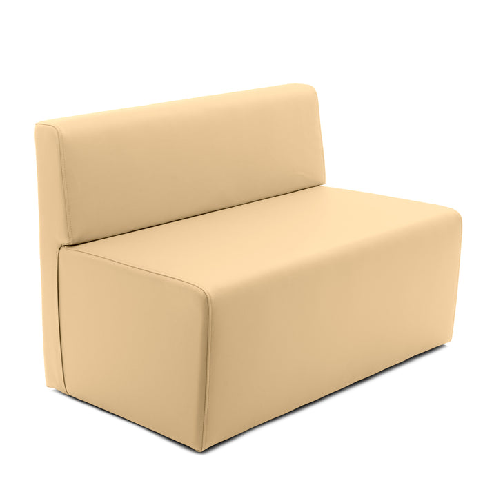 Panda 2-seater bar sofa in Mamba imitation leather