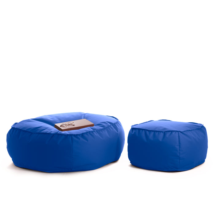 Park Armchair Pouf For Outdoor In Samba Polyester Fabric Dim:100x100x40 Cm