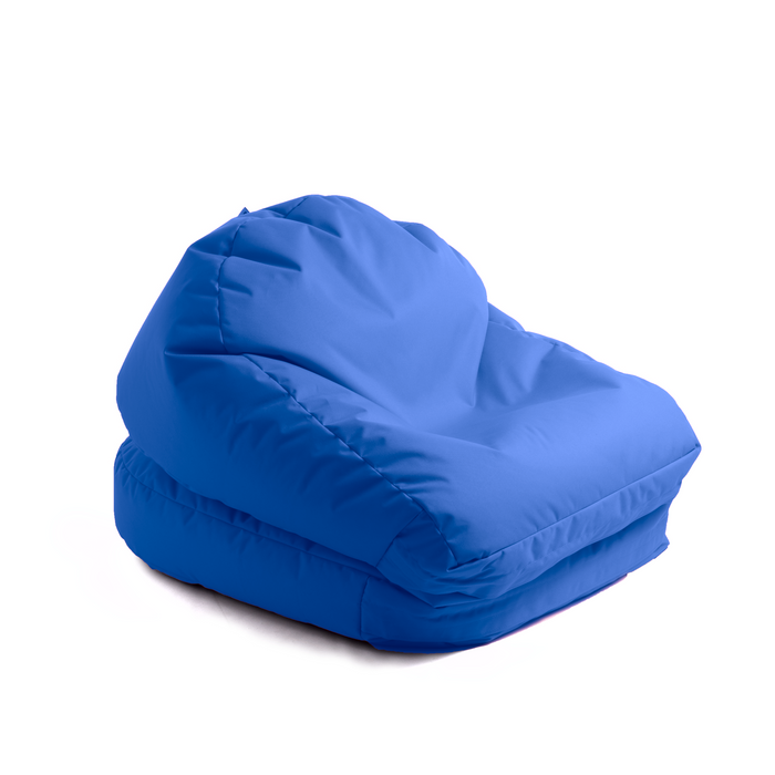 Avalon Pouf Poltrona/Letto Double Jive in tessuto Imbottito Made in Italy dim:  95X75 cm