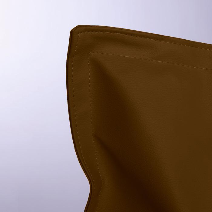 Pouf poltrona Cuscino Thin gigante Imbottito finta pelle antimacchia Mamba per esterno dim.140x200 cm