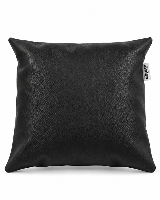 Pair of Loovers floor cushions in Jive polyester fabric for indoor use