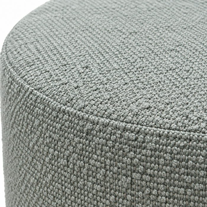 Outlet - Cilindro rigido in tessuto Bouclè dim: 55xh37 cm colore Verde Salvia