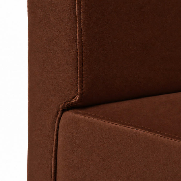 Sofá 3 plazas para restaurante Essence en ecopiel Mamba Dim 150x62xH88