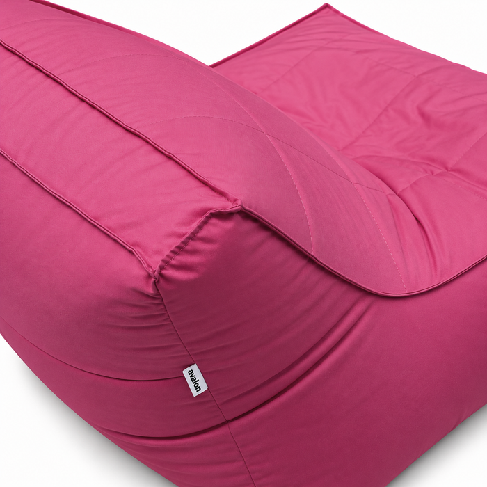 Outlet - Poltrona morbida Avalon in poliestere Jive per interno dim: 115x85xh 75 cm colore Fucsia