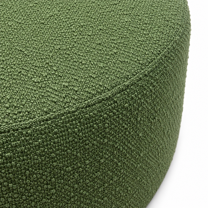 Outlet - Cilindro rigido in tessuto Bouclè dim: 78xh35 cm colore Verde