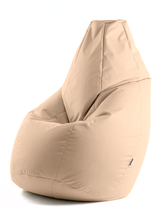 Puf only Empty Bag Sillón Sacco Bag L Jive 95x95x90cm Made in Italy en tejido no acolchado resistente al desgarro