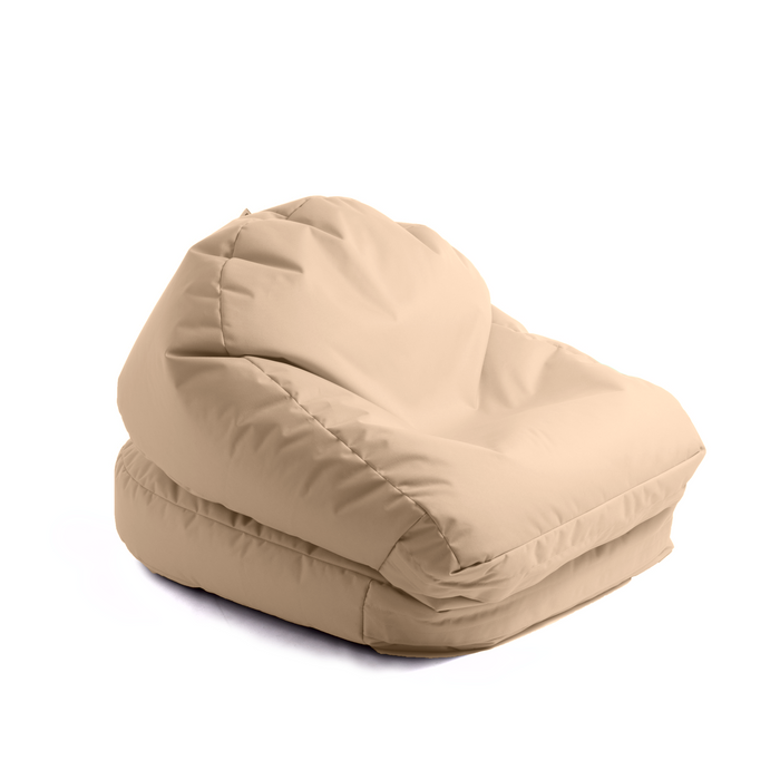 Avalon Pouf Poltrona/Letto Double Jive in tessuto Imbottito Made in Italy dim:  95X75 cm