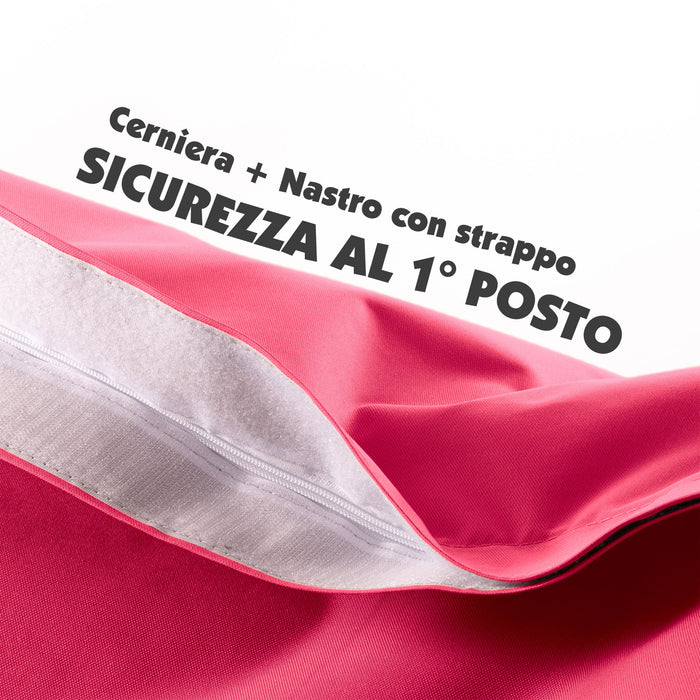 Avalon Pouf sacca vuota Poltrona Cuscino Jive per bambini Made in Italy di dimensioni 135x90x25cm