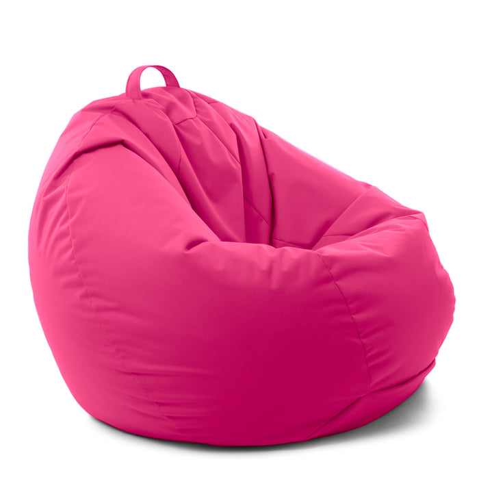 Pouf poltrona sacco Gigante Softy, sfoderabile con sacca interna, Avalon in tessuto poliestere Jive per interno, Imbottito, Antistrappo, Impermeabile Dim: Ø90 x H90 cm