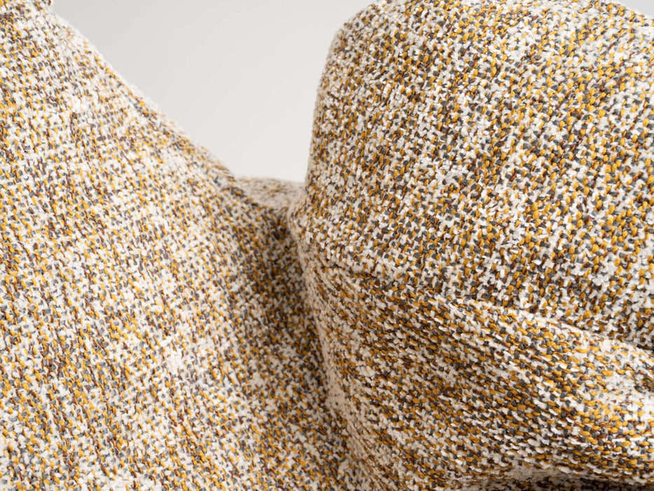 Pouf Poltrona Sacco Grande Ploof Avalon in tessuto Grisaglia per interno dim. Ø85 x H90 cm