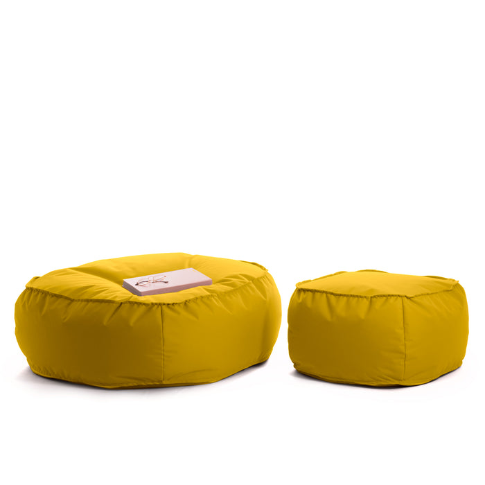 Park Armchair Pouf For Outdoor In Samba Polyester Fabric Dim:100x100x40 Cm