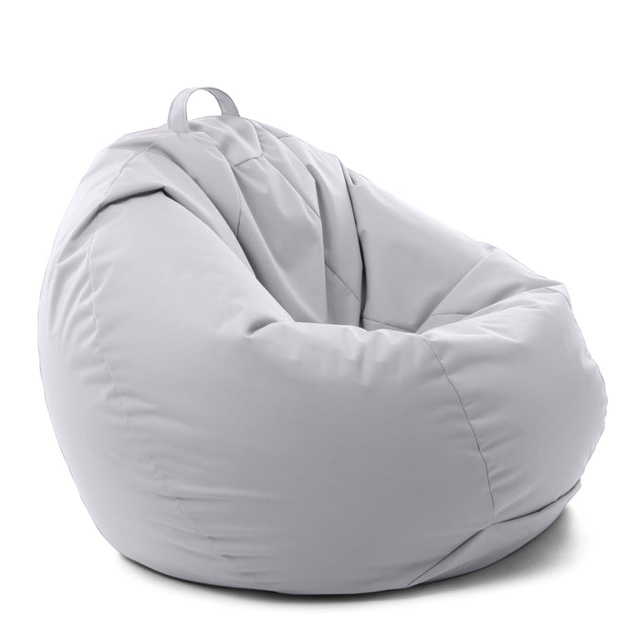 Pouf poltrona sacco Grande Softy, sfoderabile con sacca interna, Avalon in tessuto poliestere Jive per interno, Imbottito, Antistrappo, Impermeabile Dim: Ø80 x H75cm