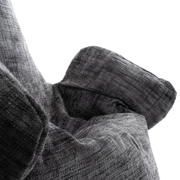 Pouf Poltrona Sacco Grande Ploof Avalon in tessuto Antimacchia Cannet per interno dim. Ø85 x H90 cm