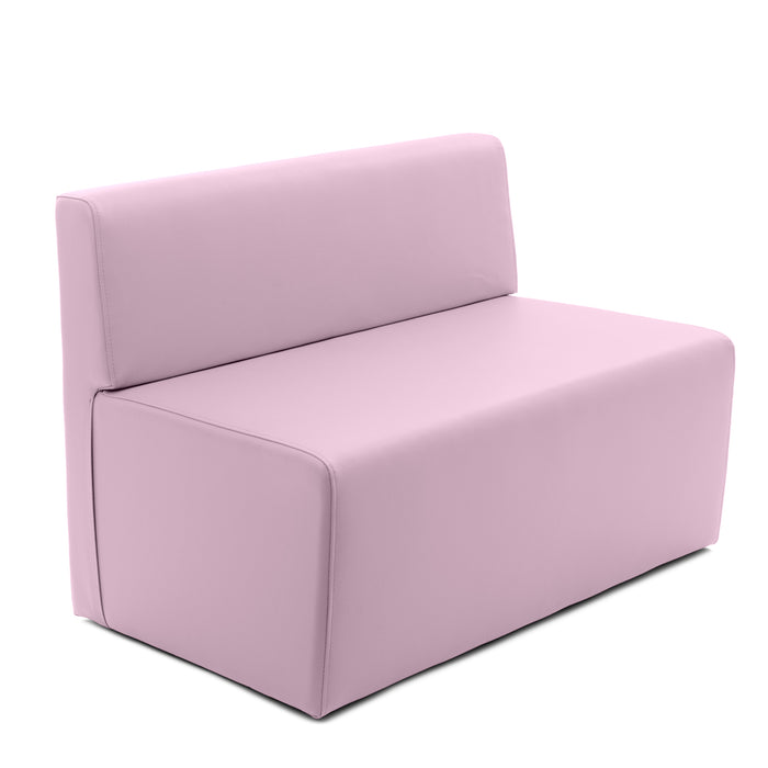 Panda 2-seater bar sofa in Mamba imitation leather