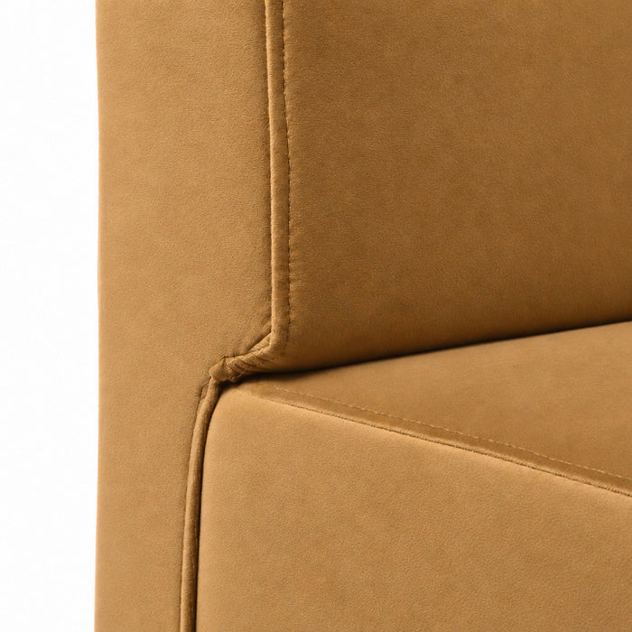 Sofá 2 plazas para restauración Essence en ecopiel Mamba Dim 100x62xH88