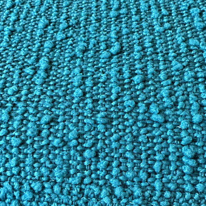 Outlet - Coppia di Cilindro rigido in tessuto Bouclè dim: 45xh43 cm colore Azzurro