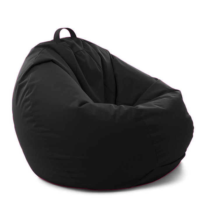 Pouf poltrona sacco Grande Softy, sfoderabile con sacca interna, Avalon in tessuto poliestere Jive per interno, Imbottito, Antistrappo, Impermeabile Dim: Ø80 x H75cm