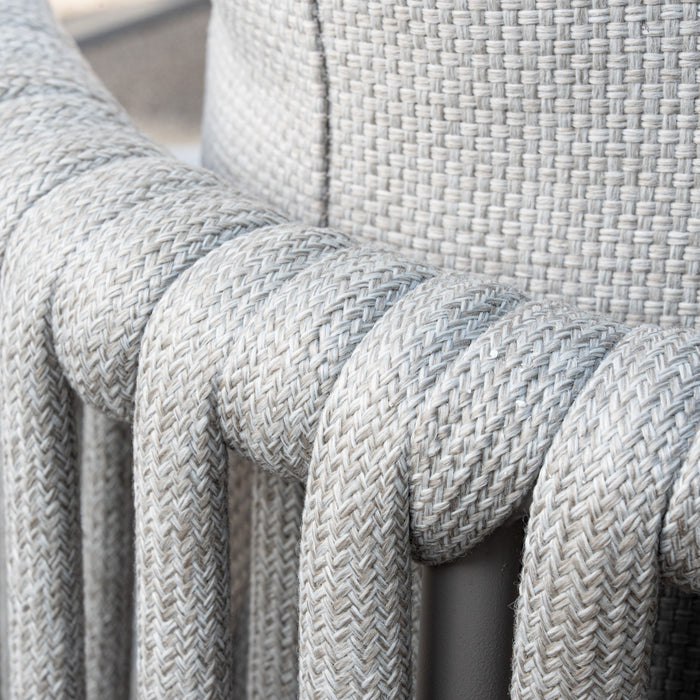 Linea Oasi Set Salotto da Esterno Avalon, Divani e Tavolino per Giardino, Terrazzo, Balcone, Comfort e Stile Naturale