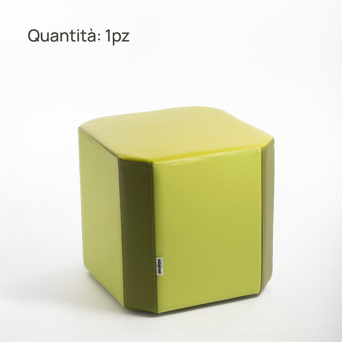 Set Pouf Rigidi Geometrici Casa del Grande Fratello Edizione 2024 - varie dimensioni e colori