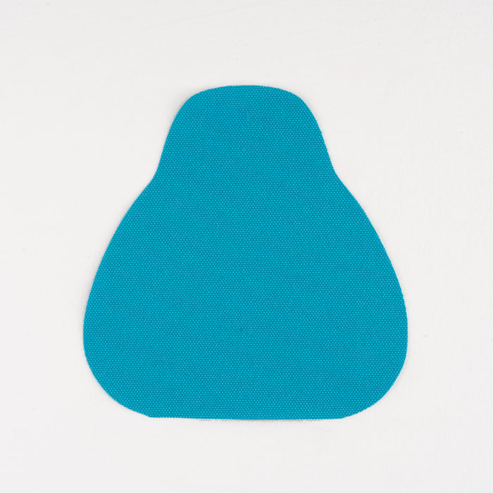 Pouf Lettino Gaia in tessuto Samba con sacca interna, antistrappo, impermeabile per esterno - dim 190x80 cm