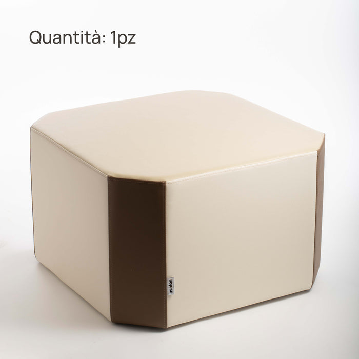 Set Pouf Rigidi Geometrici Casa del Grande Fratello Edizione 2024 - varie dimensioni e colori