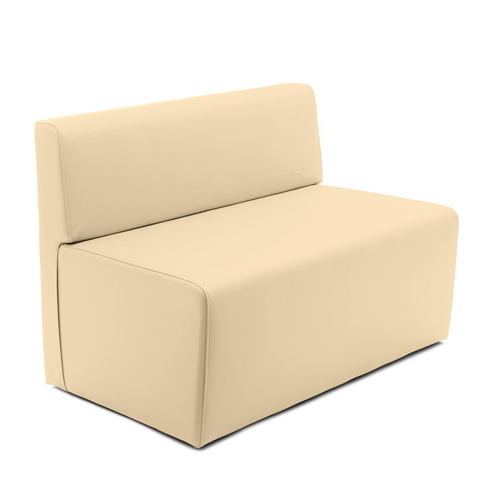 Panda 2-seater bar sofa in Mamba imitation leather