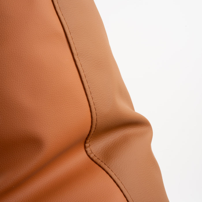 Avalon Pouf Armchair Sacco Pera in Faux Leather Jazz Dim. 70x130cm Made in Italy + Free Clutch Bag