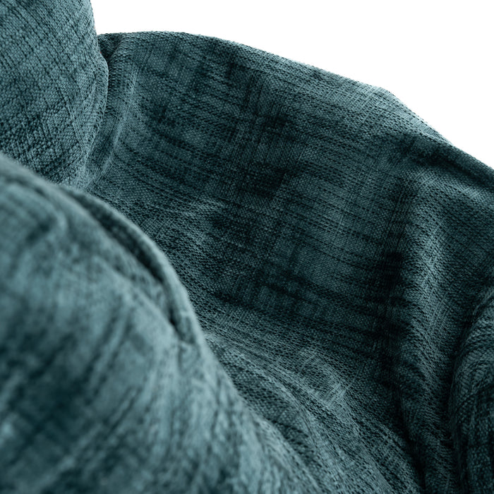 Pouf Poltrona Sacco Grande Ploof Avalon in tessuto Antimacchia Cannet per interno dim. Ø85 x H90 cm