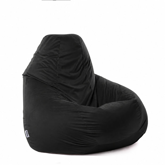 Pouf Poltrona Sacco Grande BAG XXL in velluto dim. 95 x 135 cm