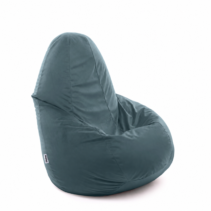 Pouf Poltrona Sacco media BAG M in velluto dim. 68 x 107 cm