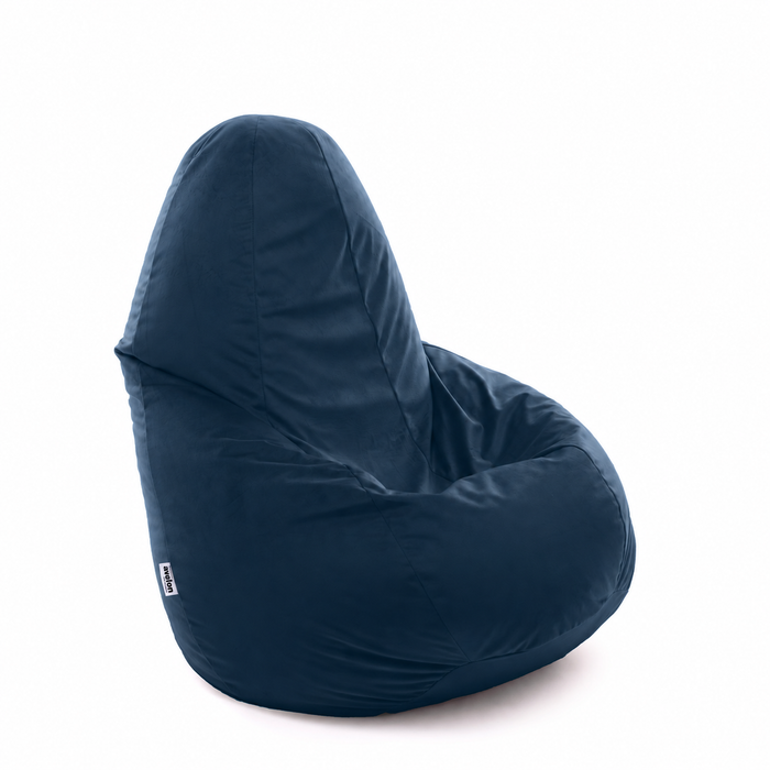 Pouf Poltrona Sacco media BAG M in velluto dim. 68 x 107 cm