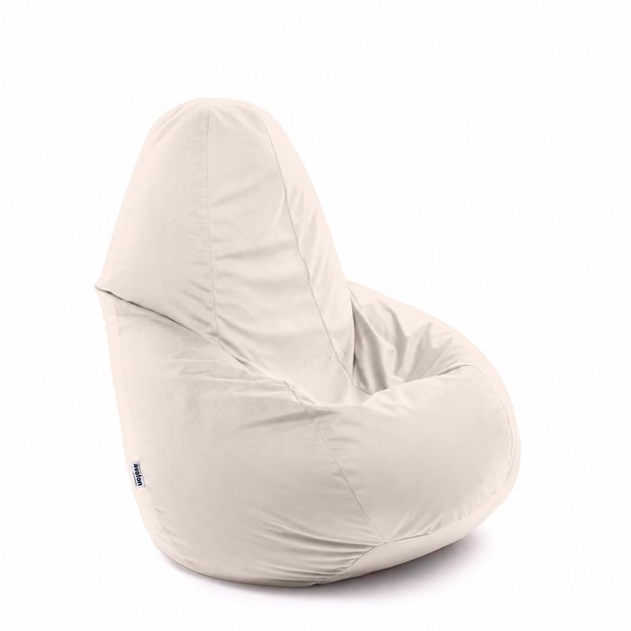 Pouf Poltrona Sacco media BAG M in velluto dim. 68 x 107 cm
